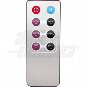 DIMMER MONOCOLORE - 5/12/24VDC - 3A PER CANALE - CON TELECOMANDO IR