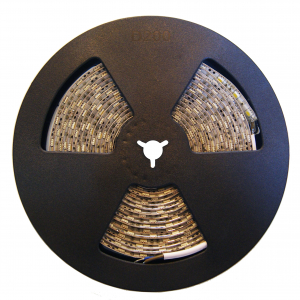 STRISCIA LED 5MT DA ESTERNO IP54 12VDC 28,8W/m  120LED/M 5050 6000K BIANCO FREDDO 20mm