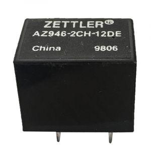 RELÈ 12V DPDT - AZ946-2CH-12DE - ZETTLER