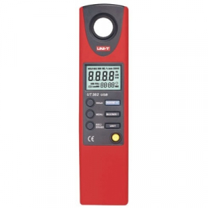 LUXMETRO DIGITALE CON CAVO INTERFACCIA USB UNI-T UT-382