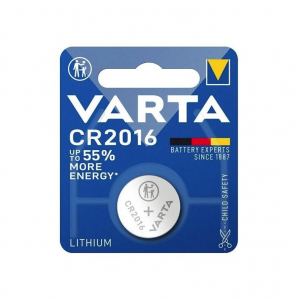 BATTERIA BOTTONE LITIO CR2016 VARTA