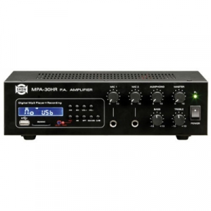AMPLIFICATORE MPA-30HR 30W LETT/REG USB
