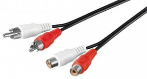 PROLUNGA STEREO 2 RCA, 1,5MT