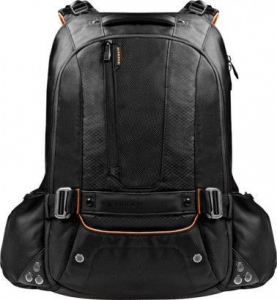 ZAINO PER LAPTOP FINO A 18'' DI GRANDEZZA CON SLEEVE PER CONSOLE PER VIDEOGIOCHI - EVERKI BEACON, NERO