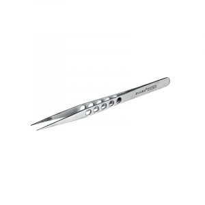 PINZETTA A MOLLA IN ACCIAIO FORATO 165MM