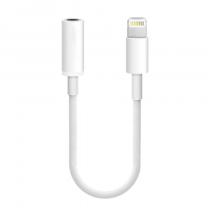 ADATTATORE DA LIGHTNING A PRESA JACK 3,5MM 12CM