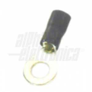 TERMINALE AD OCCHIELLO PREISOLATO - 4,3MM - ADATTO PER CAVO 2,5-4,0MM²