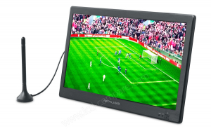 TV LCD 10" PORTATILE TELECOMANDO HDMI OUT AV OUT JACK CUFFIE MUSE