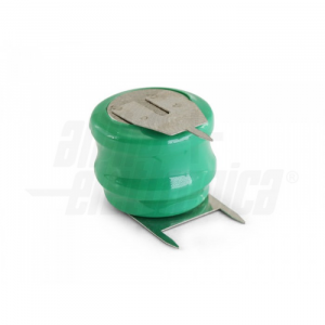 BATT.BOTTONE  NI-MH  2,4V  80mA  CONT.  PCB