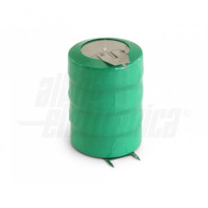 BATT.BOTTONE  NI-MH  4,8V  330mA  CONT.  PCB