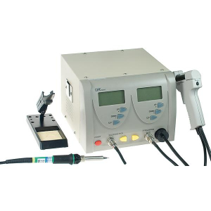STAZIONE SALDANTE/DISSALDANTE DIGITALE CON LCD  60W+80W 24V 160°C -<CR>480°C