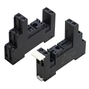 ZOCCOLO DIN PER RELE' 8 PIN 10A 250Vac TERMINALI A VITE 76x15,8x61mm