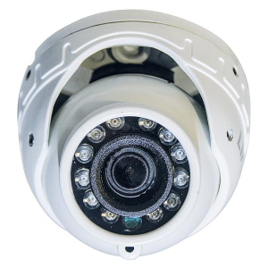 TELECAMERA MINI DOME 4in1 AHD COMMUTAZIONE DA UTC 2Mpx IP65 L3.6mm,12LED <CR>CMOS1/2,7GC2023  UTC BIANCA