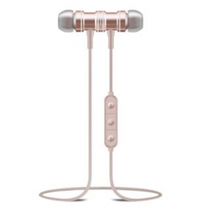 Auricolari bluetooth magnetici oro