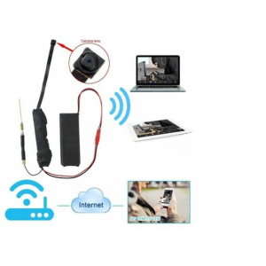 TELECAMERA SPY WIF FULL HD 1080P E AUDIO CON  BATTERIA MAX 128GB