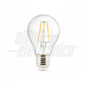 Lampada a filamento led bulbo - 230Vac - E27 - 7,5W - Bianco Naturale 4000K - Dimmerabile