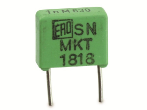 Condensatore poliestere 0,1uF 250V MKT NOS 100NF