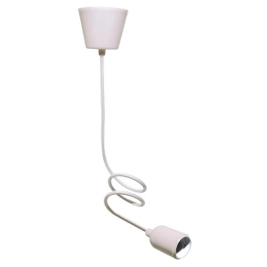 Pendant in Silicone, attacco E27, 100W max, cavo 1mt