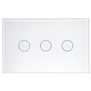 LESS 2,4Ghz, 230Vac, 2400Wmax,(800Wx3CH)Pannello da parete (503) SMART LIFE - 3CH ON/OFF - WIRE