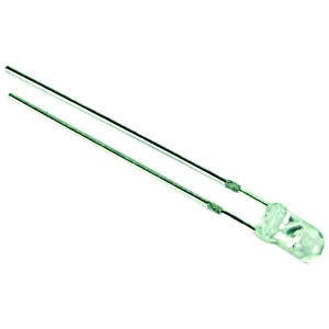 LED 3mm Trasparente Luce GIALLA 50° 650mcd