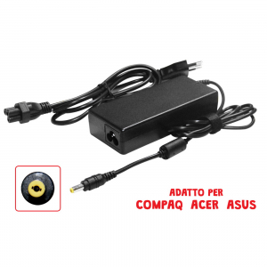 ALIMENTATORE PER PC COMPAQ, ACER, ASUS  COM19V4.8