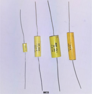 CONDENSATORE POLICARBONATO 33 nF 400 V 5%  ASSIALE -  SERIE PMC K3