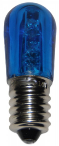 LAMPADINA LED 0,6WATT - BLU - E14