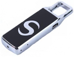 SPY PORTACHIAVI CON REGISTRAZIONE AUDIO VIDEO MOTION IN METALLO FULLHD