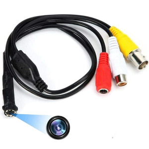 MICRO CAMERA AHD INFRAROSSO PASSIVO BNC AUDIO RCA 1.3MP IP66 12VDC