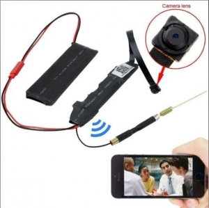 SPY MICROCAMERA WIFI 1080P CON BATTERIA RICARICABILE E ANTENNA MAX 128GB