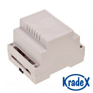 Contenitore plastico per guida DIN - 64,7x69,7x89,3 mm