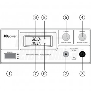Alimentatore da laboratorio a tensione regolabile 0-60V 0-10A