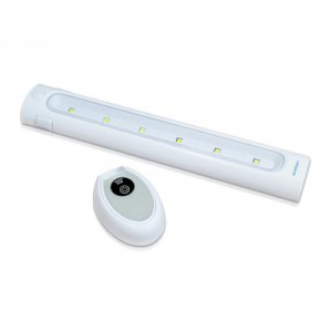 AVIDSEN Luce di cortesia LED per armadi/mensole con telecomando