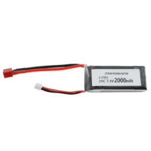 Batteria ricaricabile LIPO 2000 mAh - 7,4V