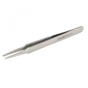 PINZETTA A MOLLA IN ACCIAIO PUNTE FINI 120X10X3MM