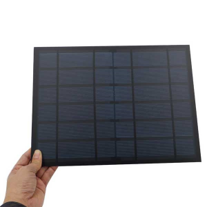 PANNELLO SOLARE FOTOVOLTAICO POLICRISTALLINO 10W 6V 1,66A 34X22X3