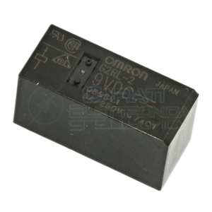 RELE' BOBINA 9VDC DPDT 8 PIN 250VAC 8A OMRON