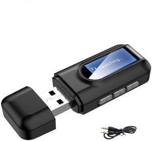 Trasmettitore e Ricevitore Bluetooth 5.0 con display