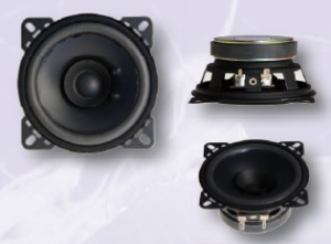 COPPIA WOOFER DOPPIO CONO 100mm 4" 40W MAX 4 OHM