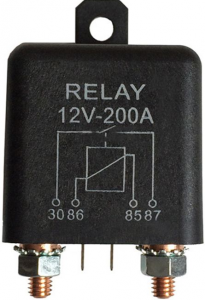 RELE 12VDC 200A 4 PIN N.O.