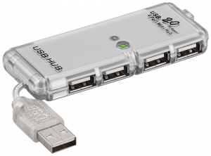 Hub USB 2.0 ad alta velocità 4 PORTE