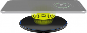 Wireless Quick Charger 10W CARICATORE SENZA FILI per smartphone e dispositivi con standard di Qi