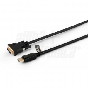 Cavo da spina Displayport v1.1 a spina DVI-D Dual link - 5MT - v1.1