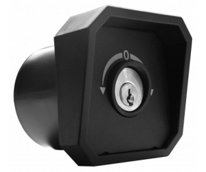 SELETTORE DA ESTERNO CON CHIAVE MONTAGGIO AD INCASSO FORO TONDO