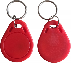 RFID TAG NFC CHIAVE PORTACHIAVI  Keyfobs 13.56 MHz ATF - ROSSO