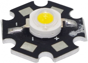 LED DI POTENZA 5W BIANCO 6000-6500k DC 6,0-7,0V 700mA 500-600LM PCB