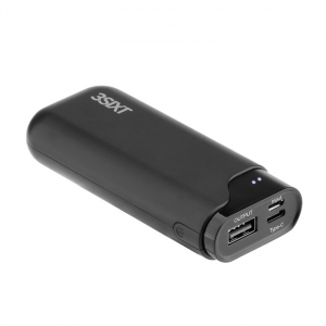 3SIXT POWERBANK COMPATTO JETPAK 4000mAh USB-C™ USB-A NERO