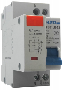 DIFFERENZIALE SALVAVITA INTERRUTTORE MAGNETOTERMICO 2P C16 16A
