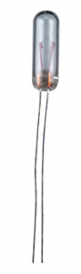 LAMPADINA AD INCANDESCENZA IN MINIATURA T1¼ 12VCC 75mA 0,9W