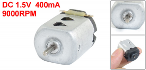 MOTORE MOTORINO ELETTRICO 1,5VDC 9000RPM 27x20x15mm
